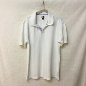 Tommy Hilfiger White Men Polo Short Sleeve Shirt